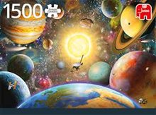 Solsystemet - Faktabok och pussel 200 bitar