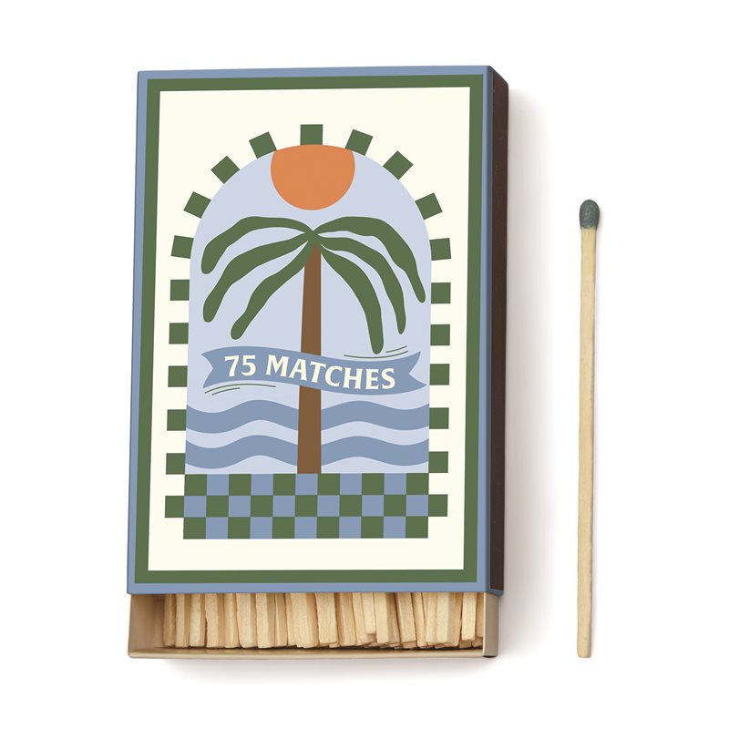 Tändstickor Adopo Palm Tree, Mörkgrön