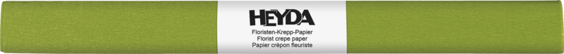 Crepepapper 50x250 ljus grön