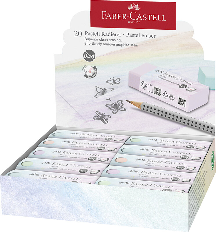 Faber Castell Radergummi pastell