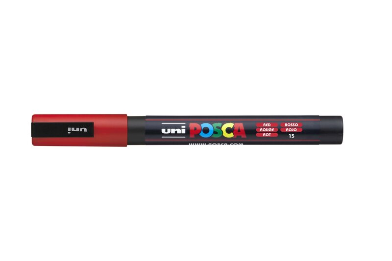 Penna Posca PC-3M 0,9-1,3mm Red