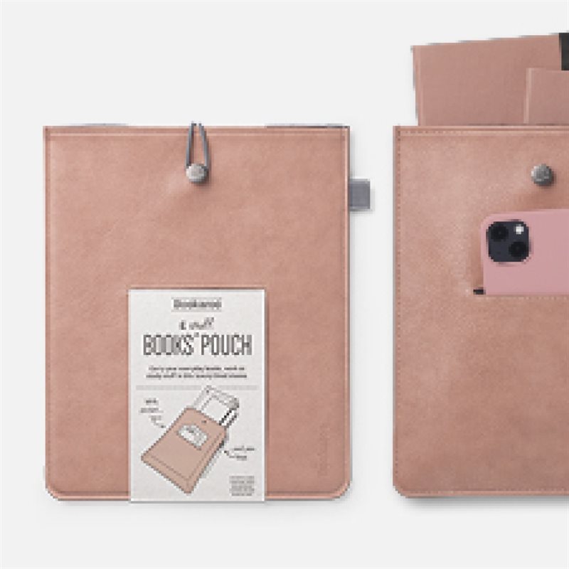 Bookaroo Books & Stuff Pouch - Blush