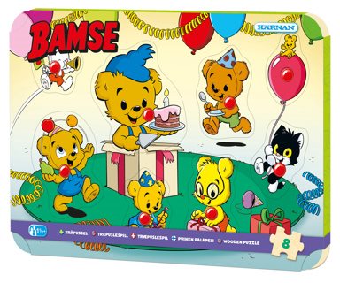 Knoppussel Bamse 8 bit.