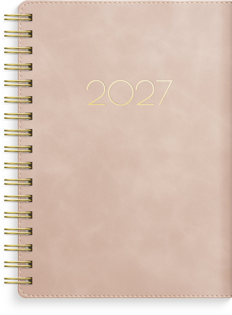 Kalender 2027 Senator A6 Twist rosa