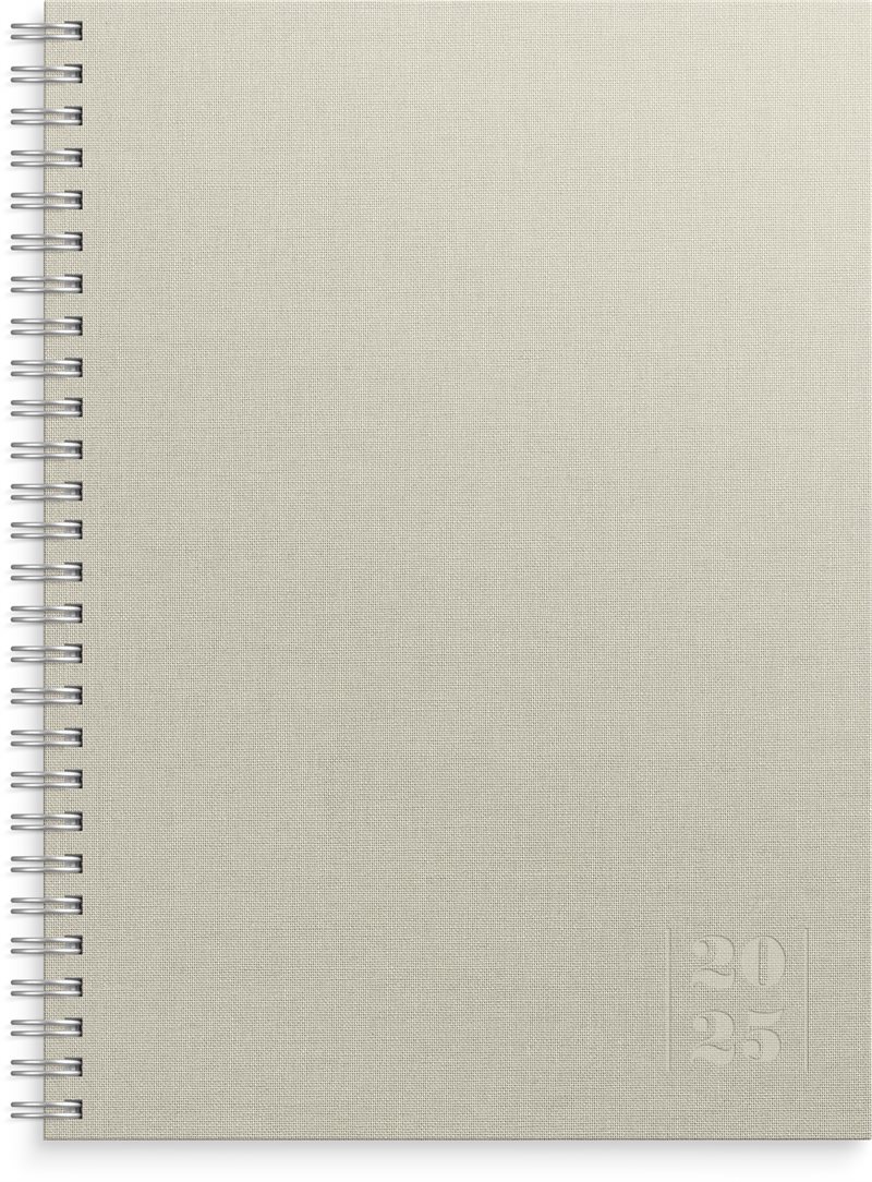 Kalender 2025 Senator A5 Textile beige