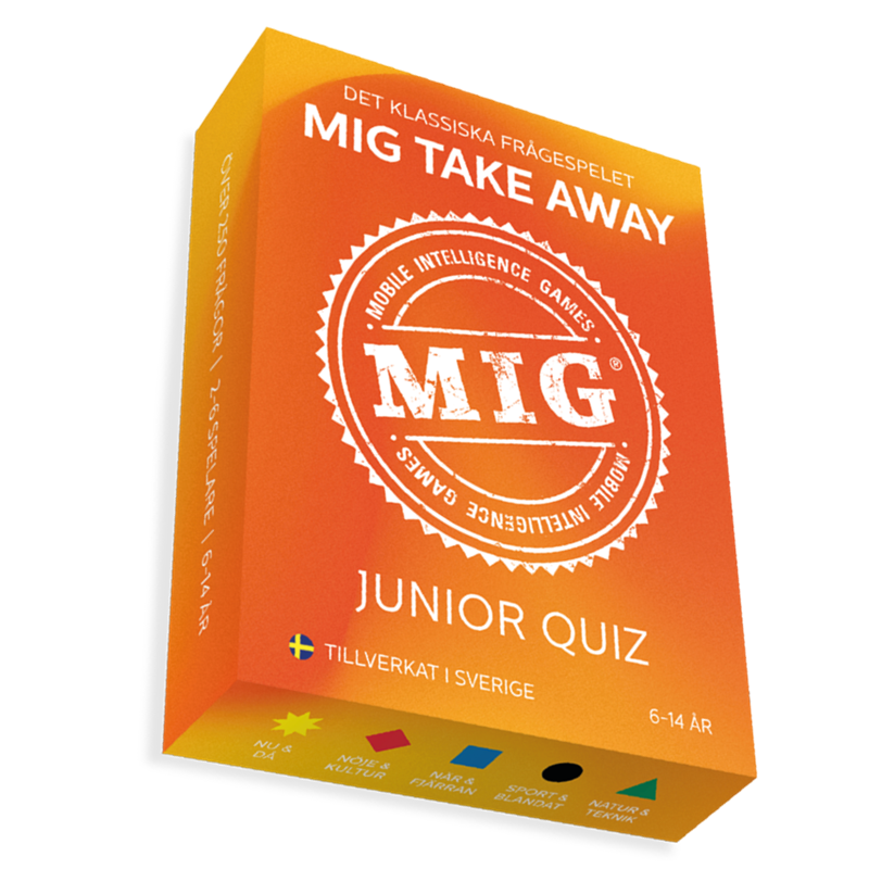 MIG-Mini spel med över 250 frågor för barn och unga 6-14 år