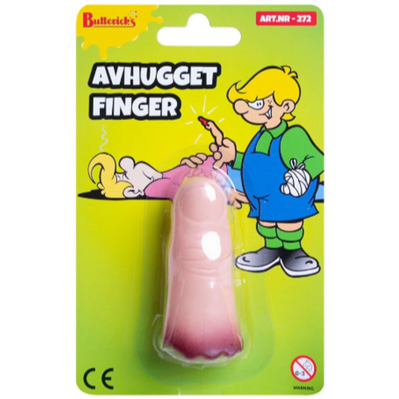 Avhugget finger  - Buttericks