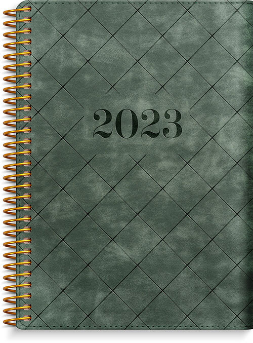 Kalender 2023 Senator A6 Twist grön