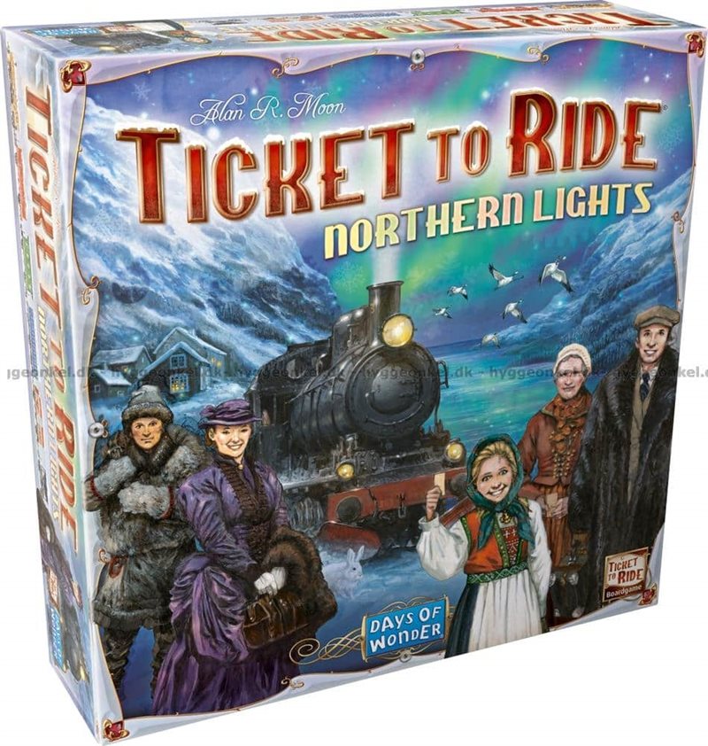 Spel Ticket to Ride: Northern Lights