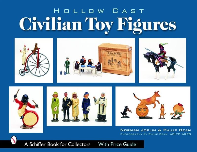 Hollow-cast civilian toy figures