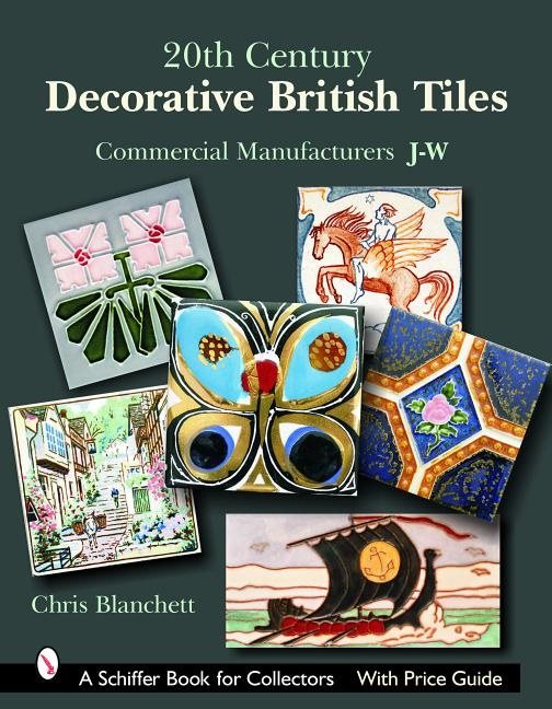 20th century decorative british tiles: commercial manufacturers, j-w - comm