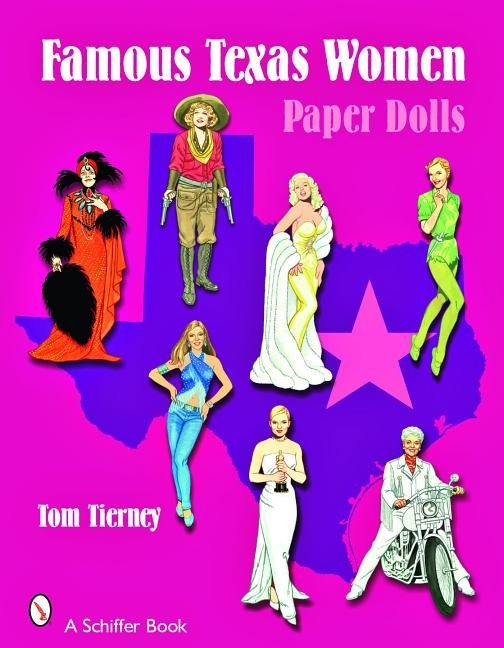 Famous texas women - paper dolls