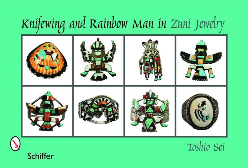 Knifewing & Rainbow Man In Zuni Jewelry