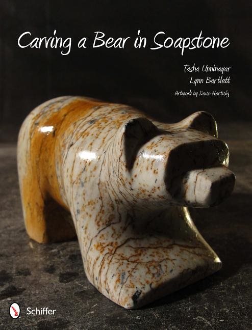 Carving A Bear In Soapstone