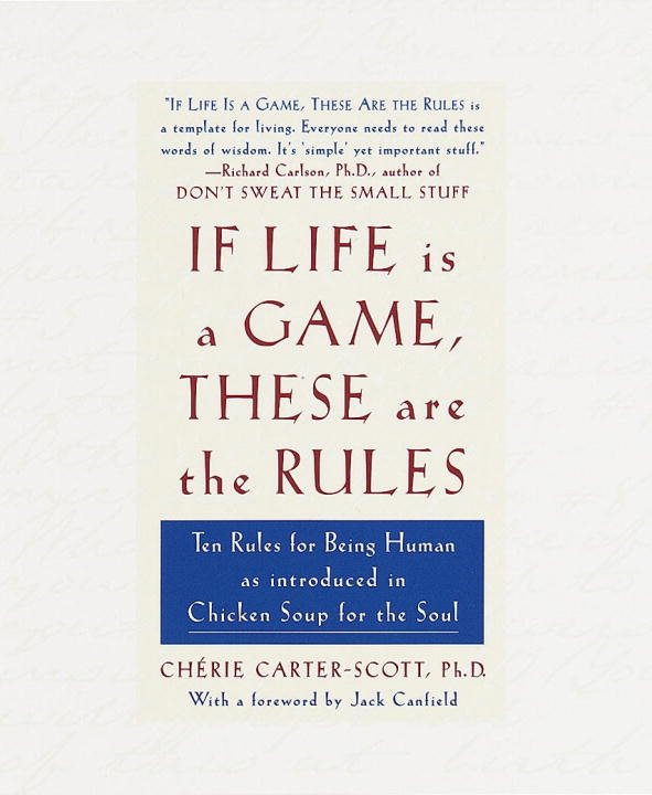 If life is a game, these are the rules - ten rules for being human as intro