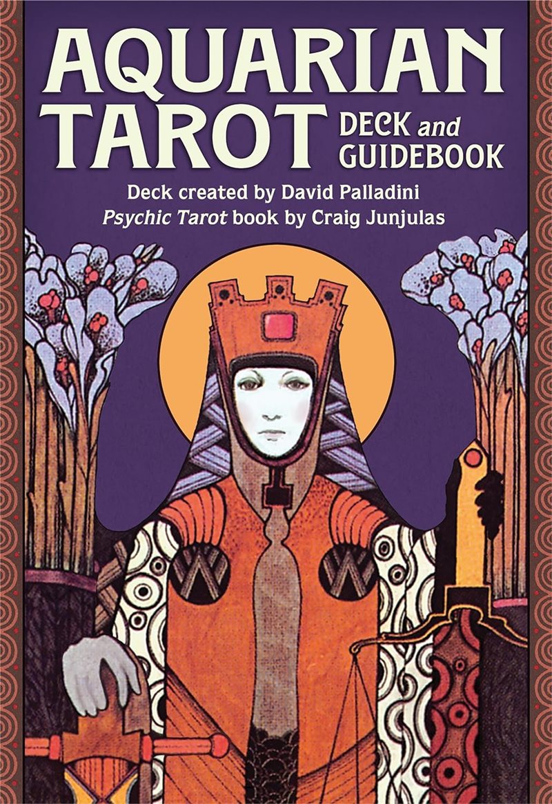 Aquarian Tarot Combination (Deck + Book "Psychic Tarot")