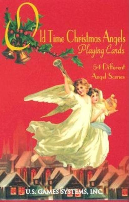 Old Time Christmas Angel Playing Cards