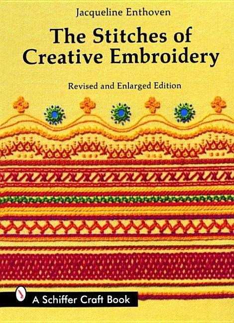 Stitches of creative embroidery