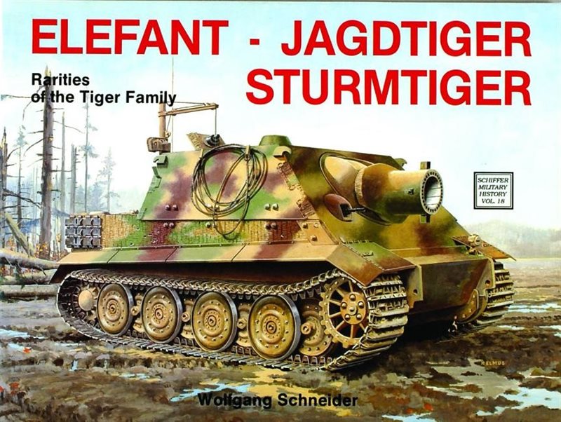 Elefant  . jagdtiger .  sturmtiger - variations of the tiger family