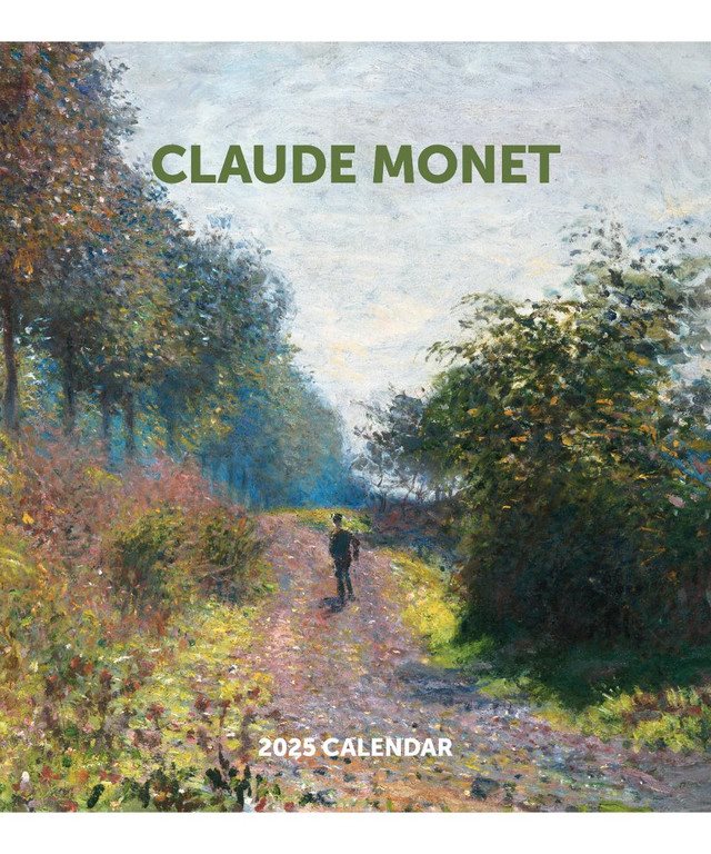 Claude Monet CAL25129: 2025 Wall Calendar