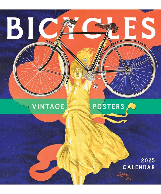 Bicycles: Vintage Posters CAL25170: 2025 Wall Calendar