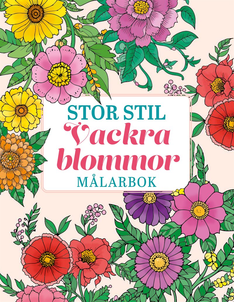 Vackra Blommor - Stor stil