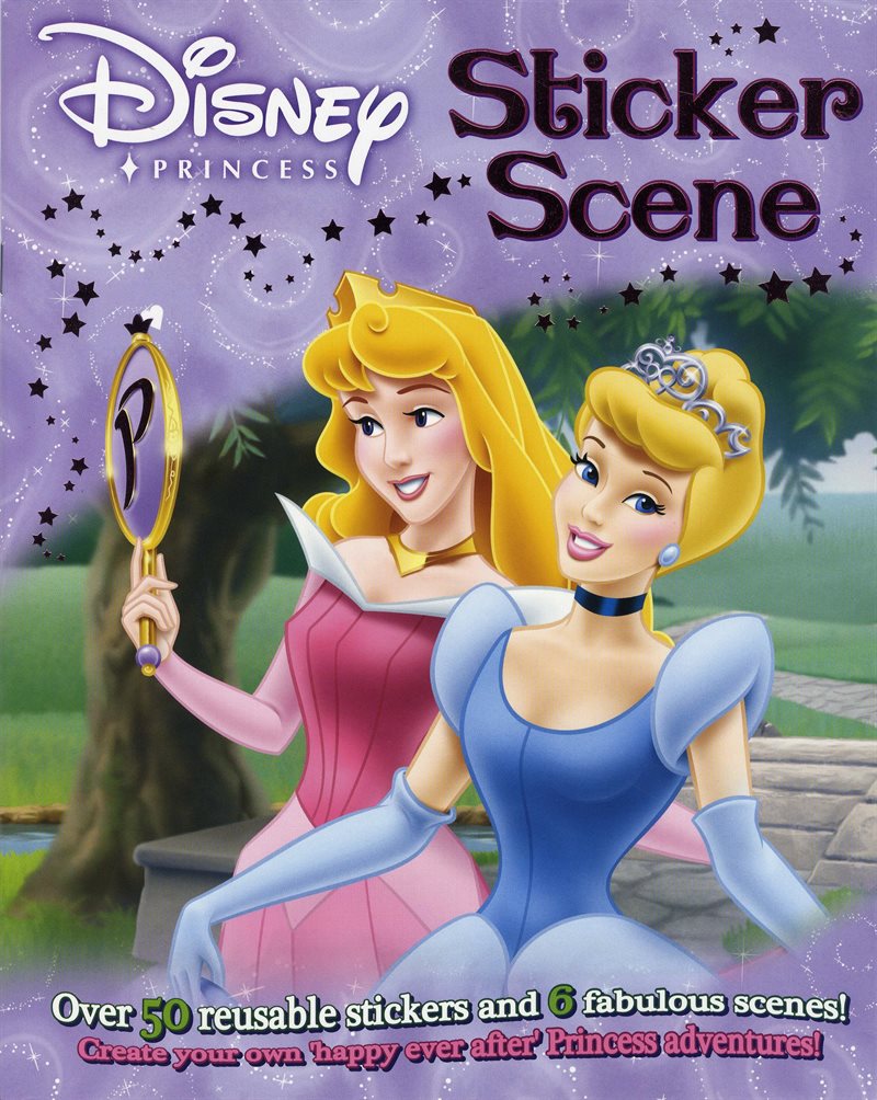 Disney Princess Sticker Scene