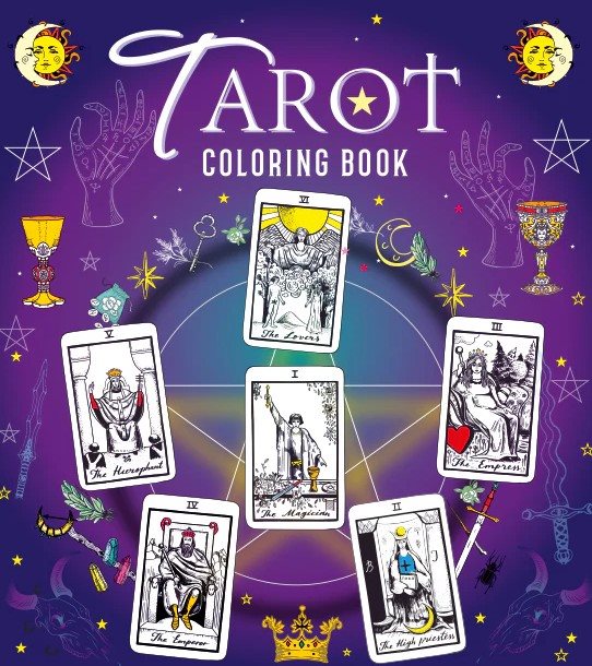 Tarot Coloring Book