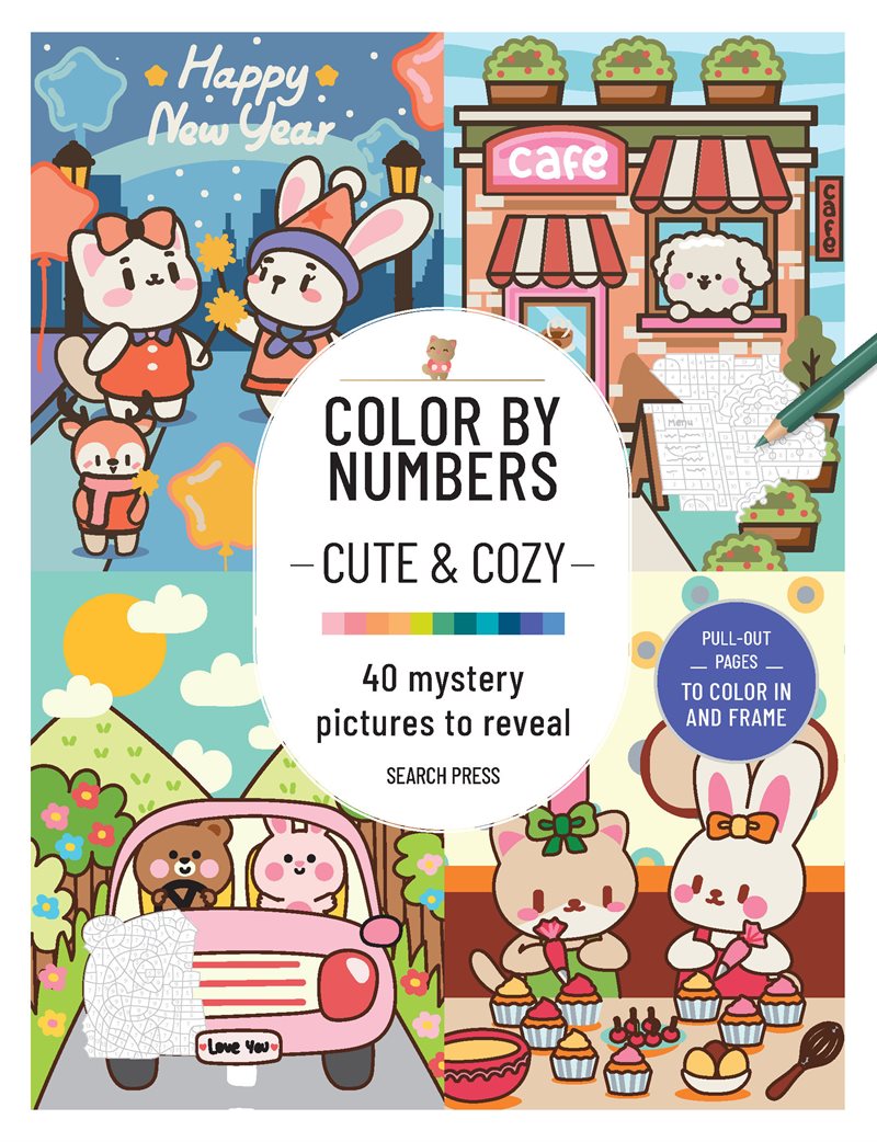 CBN: Cute and Cozy: 40 mystery pictures to reveal
