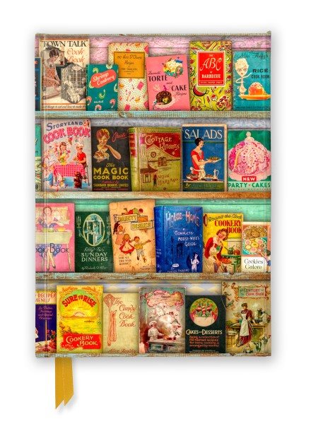 Aimee Stewart: Vintage Cook Book Library (Foiled Journal) Linjerad