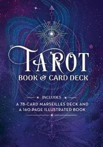 Tarot Book & Card Deck - Includes a 78-Card Marseilles Deck and a 160-Page