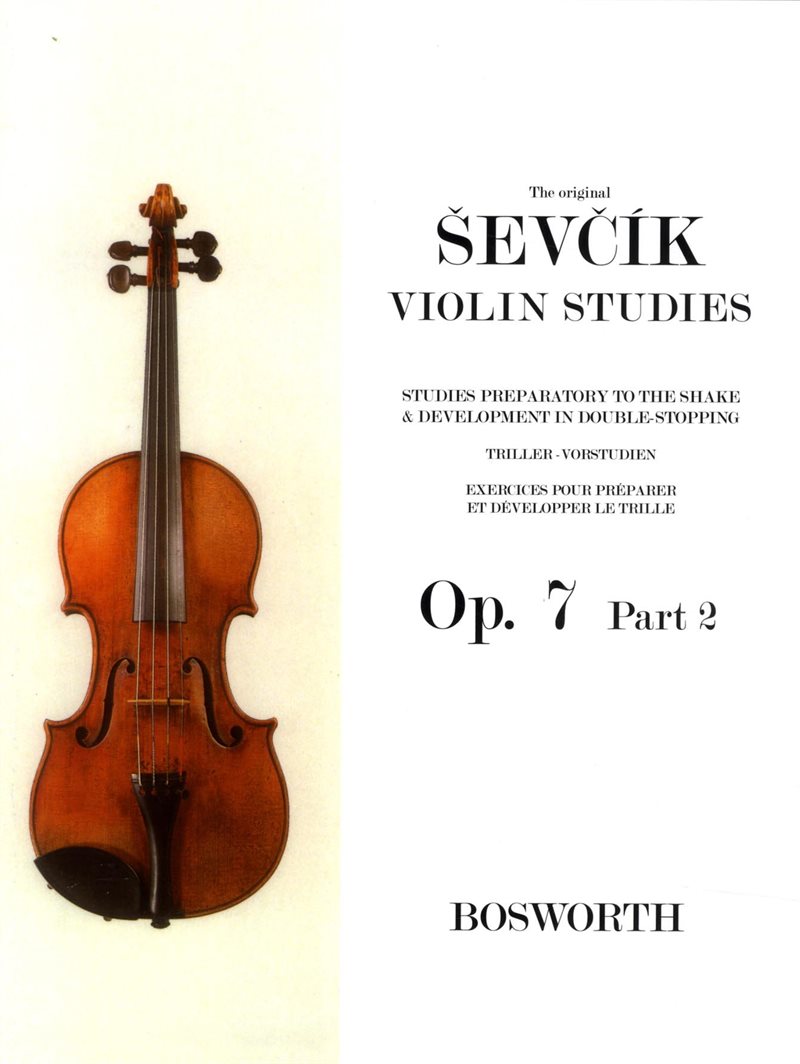 Original sevcik violin studies op.7 part 2