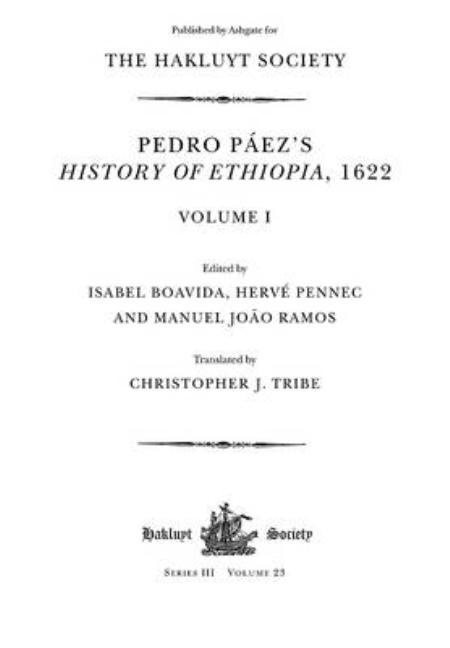 Pedro paezs history of ethiopia, 1622 / volume i