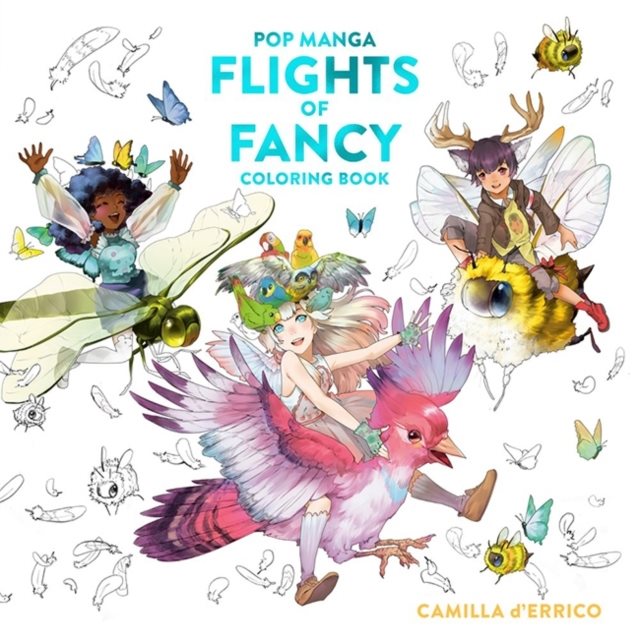 Pop Manga Flights of Fancy Coloring Book