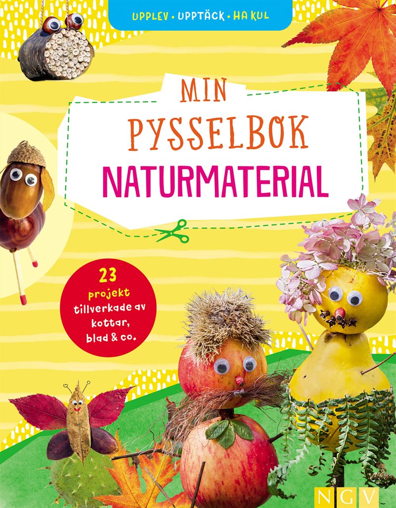 Min pysselbok naturmaterial