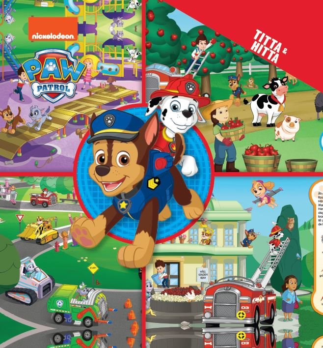 Paw Patrol : titta och hitta