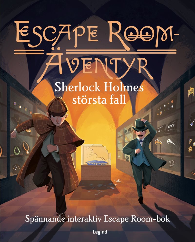 Sherlock Holmes största fall : En spännande interaktiv Escape Room-bok