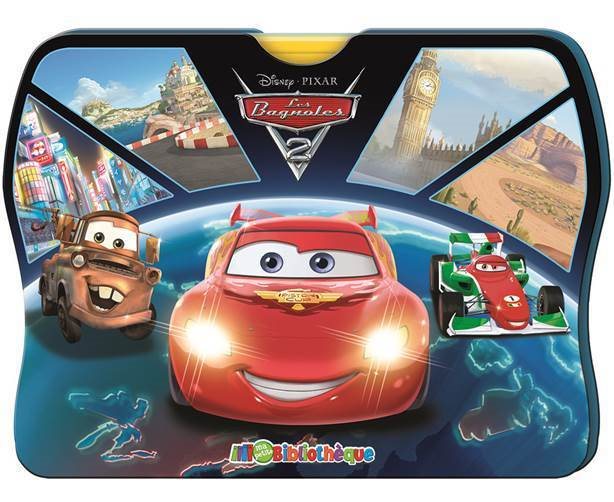 Mitt lilla bibliotek : Cars 3 olika titlar