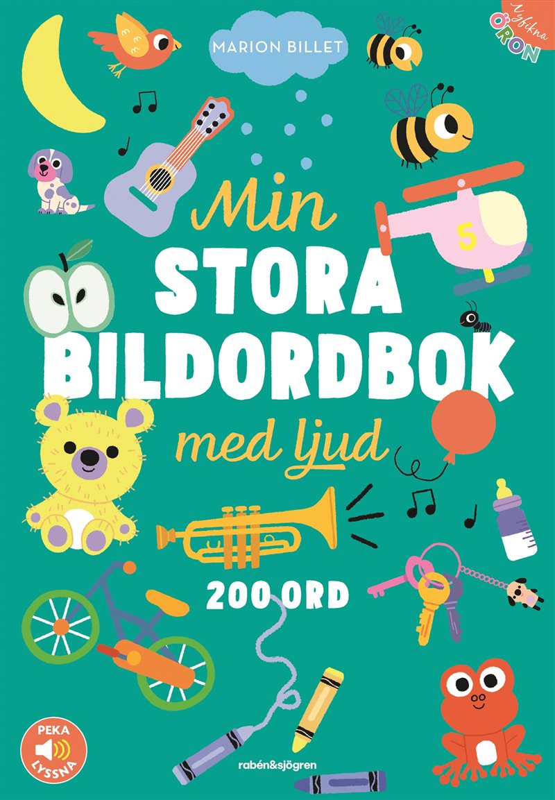 Min stora bildordbok med ljud. Peka - lyssna