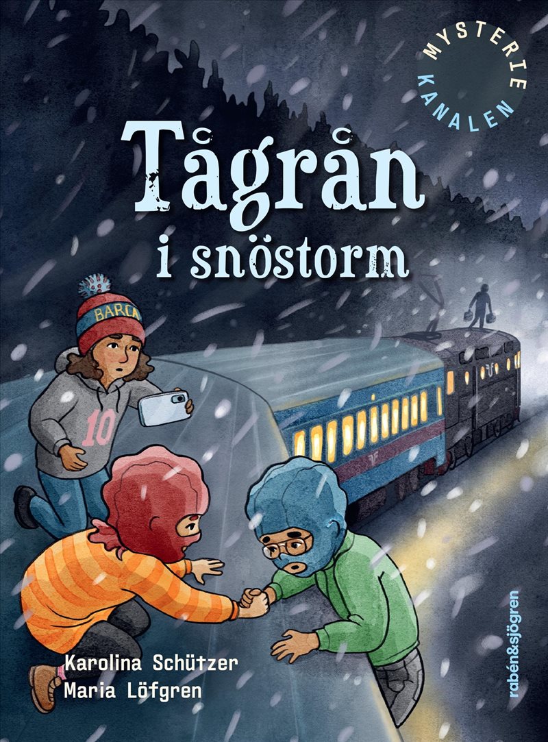 Tågrån i snöstorm