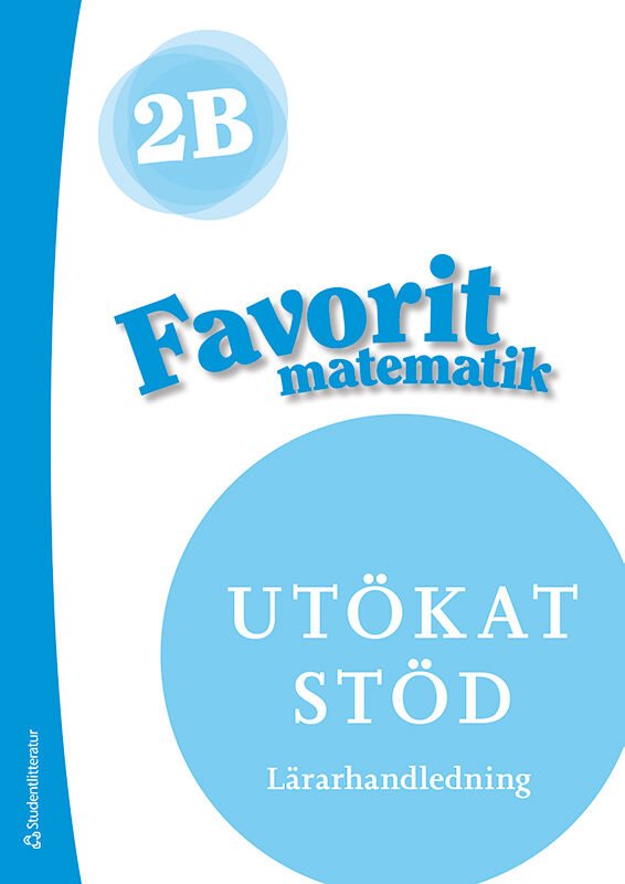 Favorit matematik 2B Utökat stöd Lärarpaket  - Digitalt + Tryckt