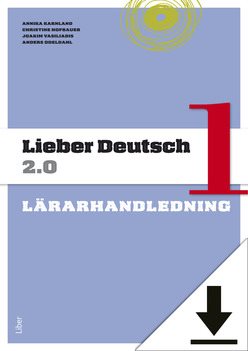 Lieber Deutsch 1 2.0 Lärarhandledning (nedladdningsbar)