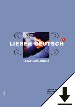 Lieber Deutsch 1 Lärarhandledning (nedladdningsbar)