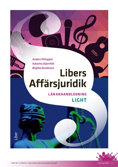Libers Affärsjuridik Lärarhandledning Light (nedladdningsbar)