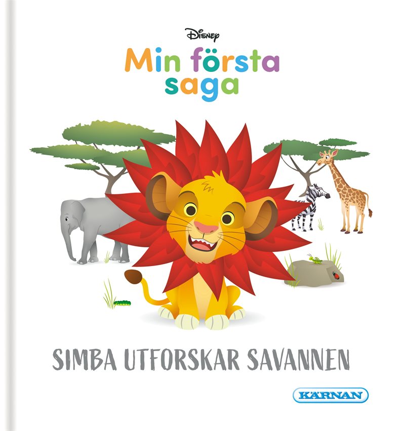 Simba utforskar Savannen