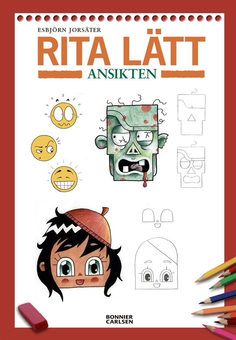 Rita lätt : ansikten