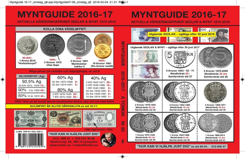 Myntguide Nr 50 2016/2017