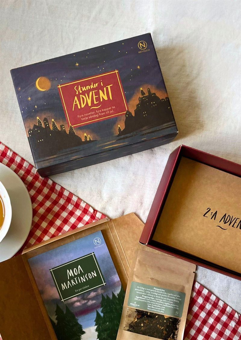 En adventskalender från Novellix: Stunder i advent 2026