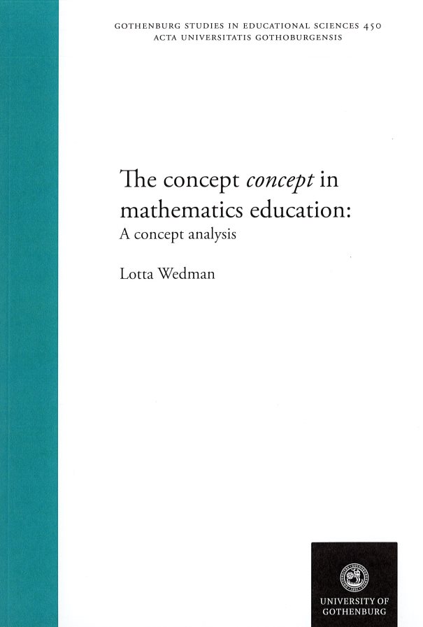 The concept concept in mathematics education : a concept analysis