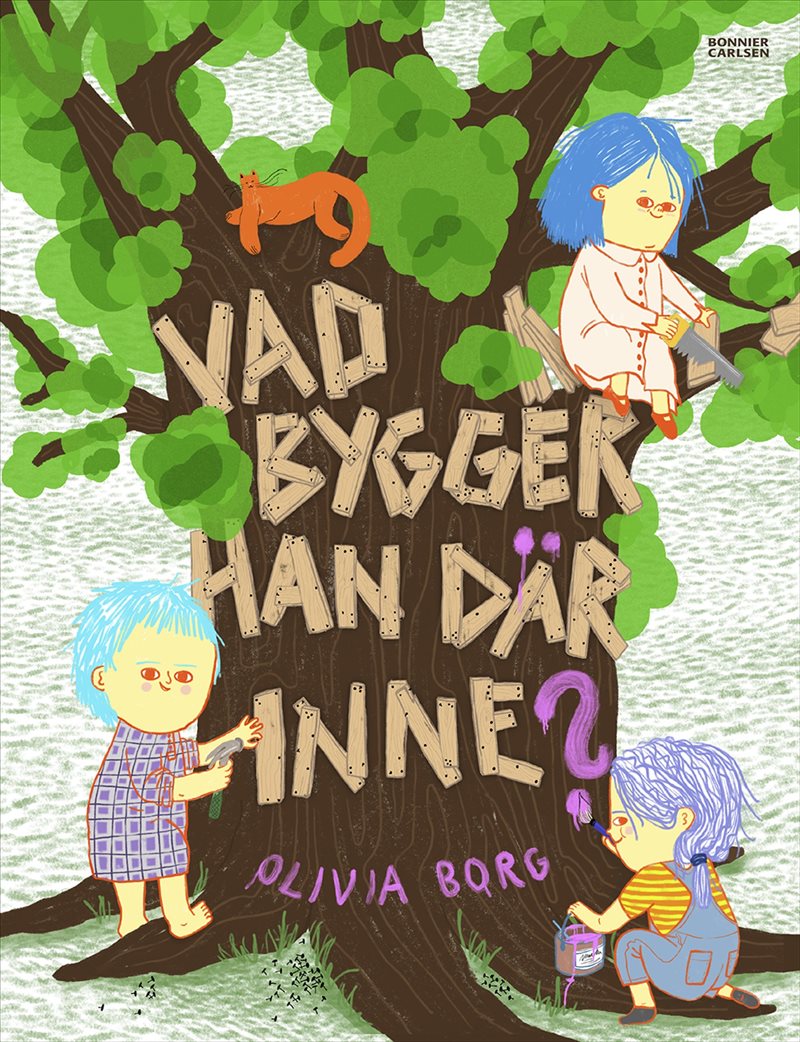 Vad bygger han där inne